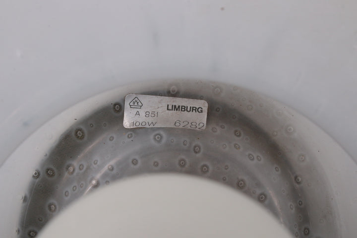 Murano Tafellamp Model Champignon van Glashutte Limburg.1960s sticker limburg