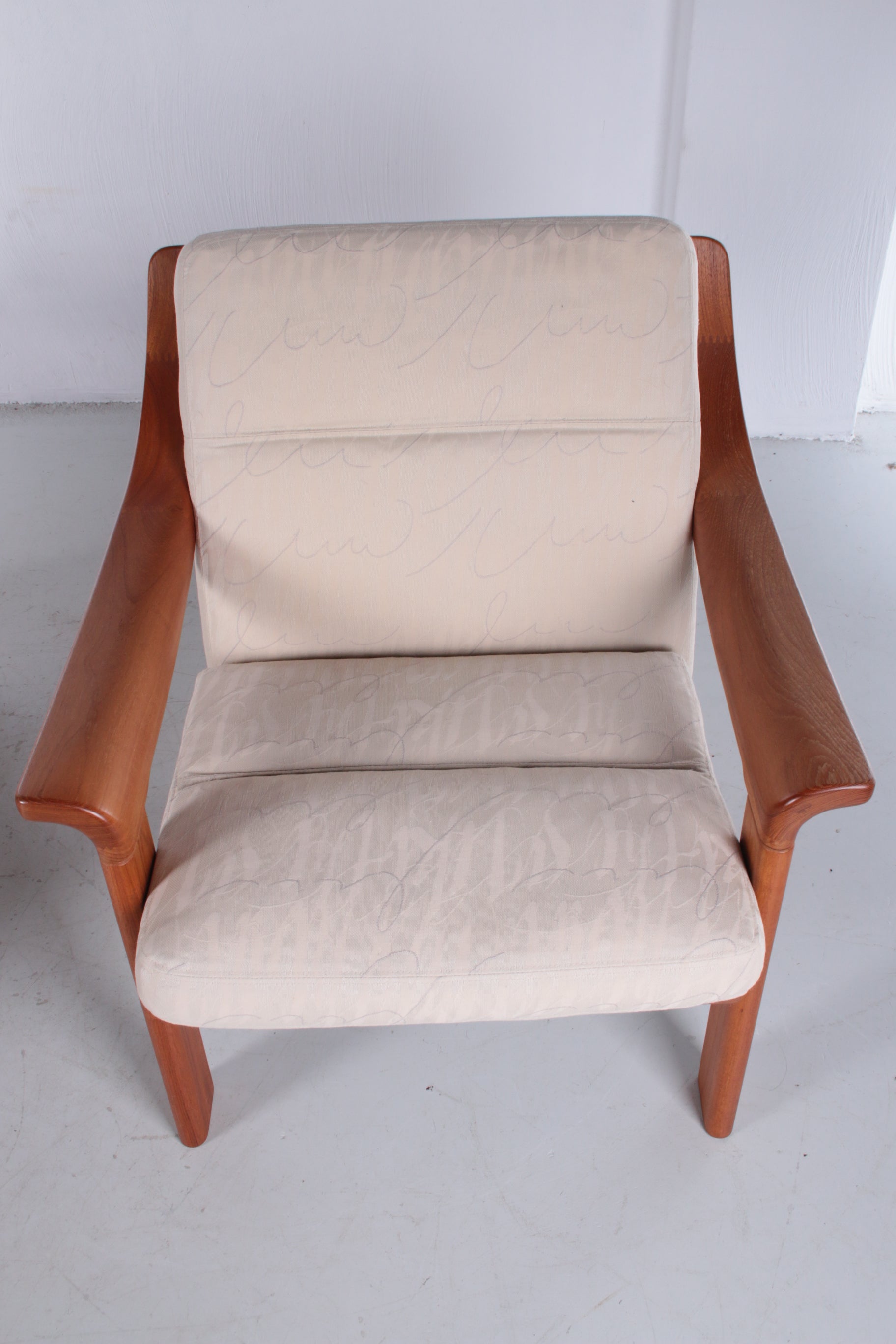 Vintage Deens Design Bank en fauteuil,1960 bovenkant stoel