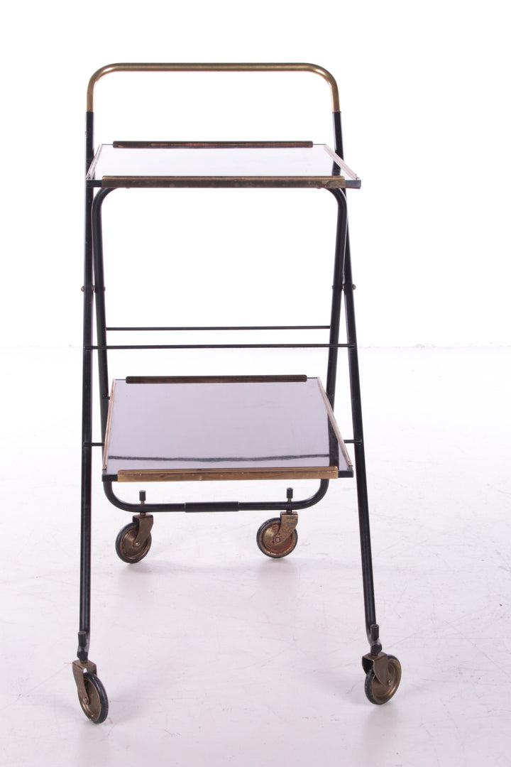 Vintage Franse Serveertrolley of Drankenkar,1960