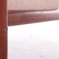 Orginelen Teakhouten Fauteuil ontwerp van Greta Jalk Model 118,Denemarken.detail houten rand