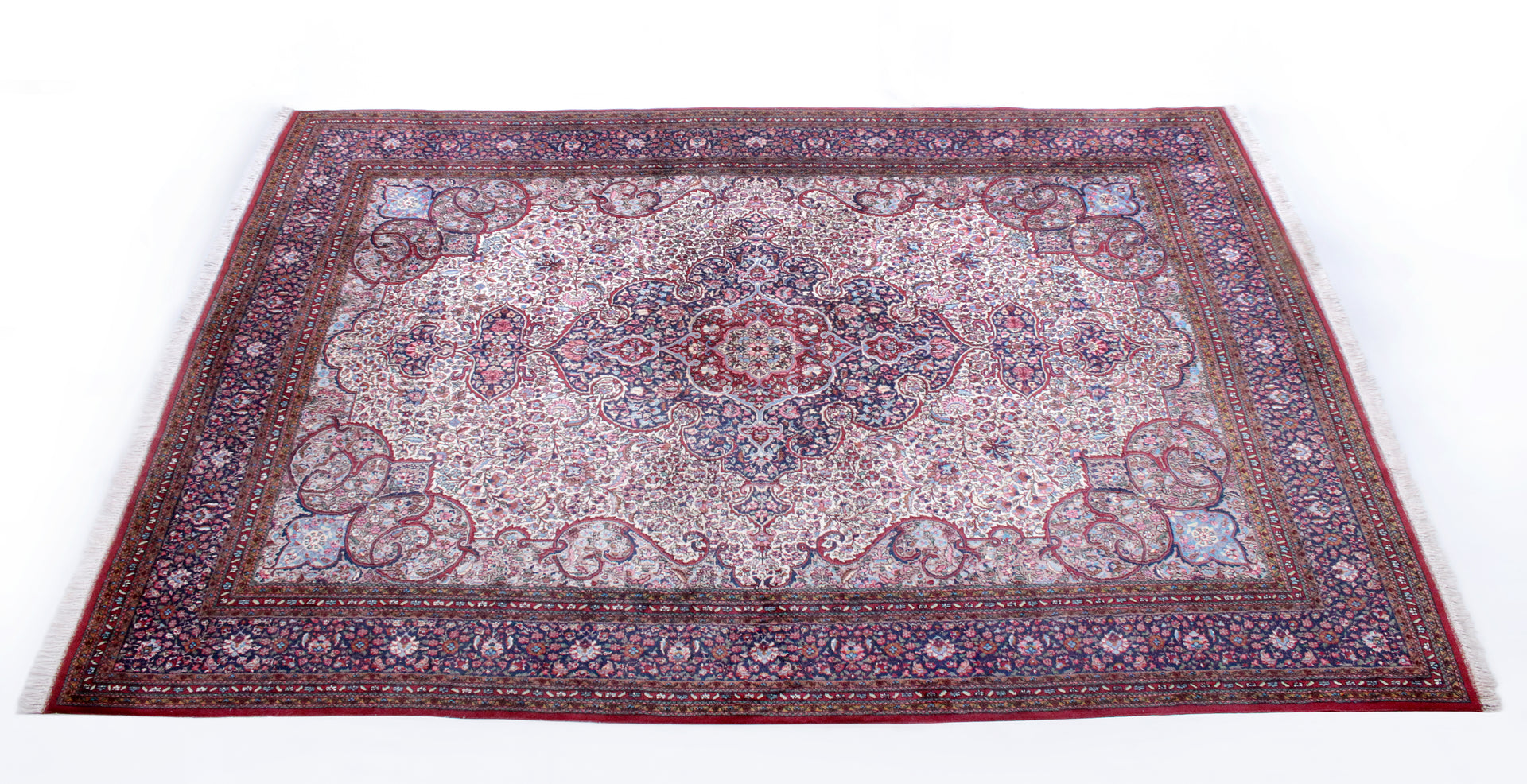 Handcrafted Cashmere Bidjar Rug, Persia