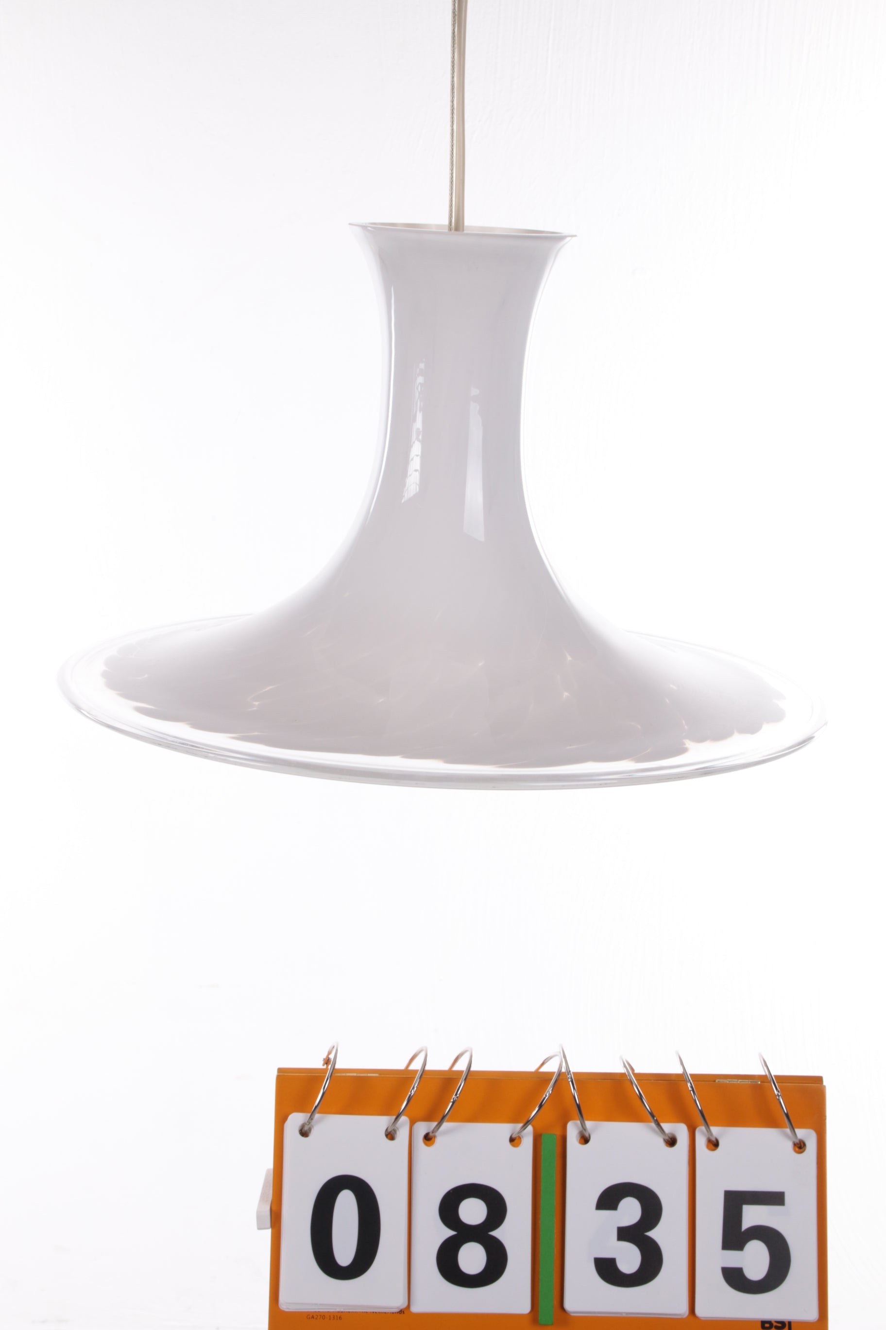 Holmegaard/Royal Copenhagen "Mandarin" hanglamp door Michael Bang