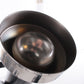 Vintage vloerlamp met chrome en zwart verstelbare spots,60s detail spot