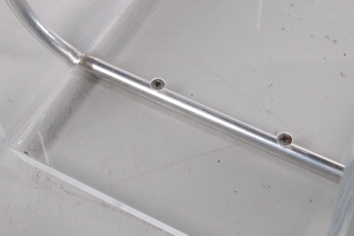 Plexiglas Magazijnrek met metalen accenten,1