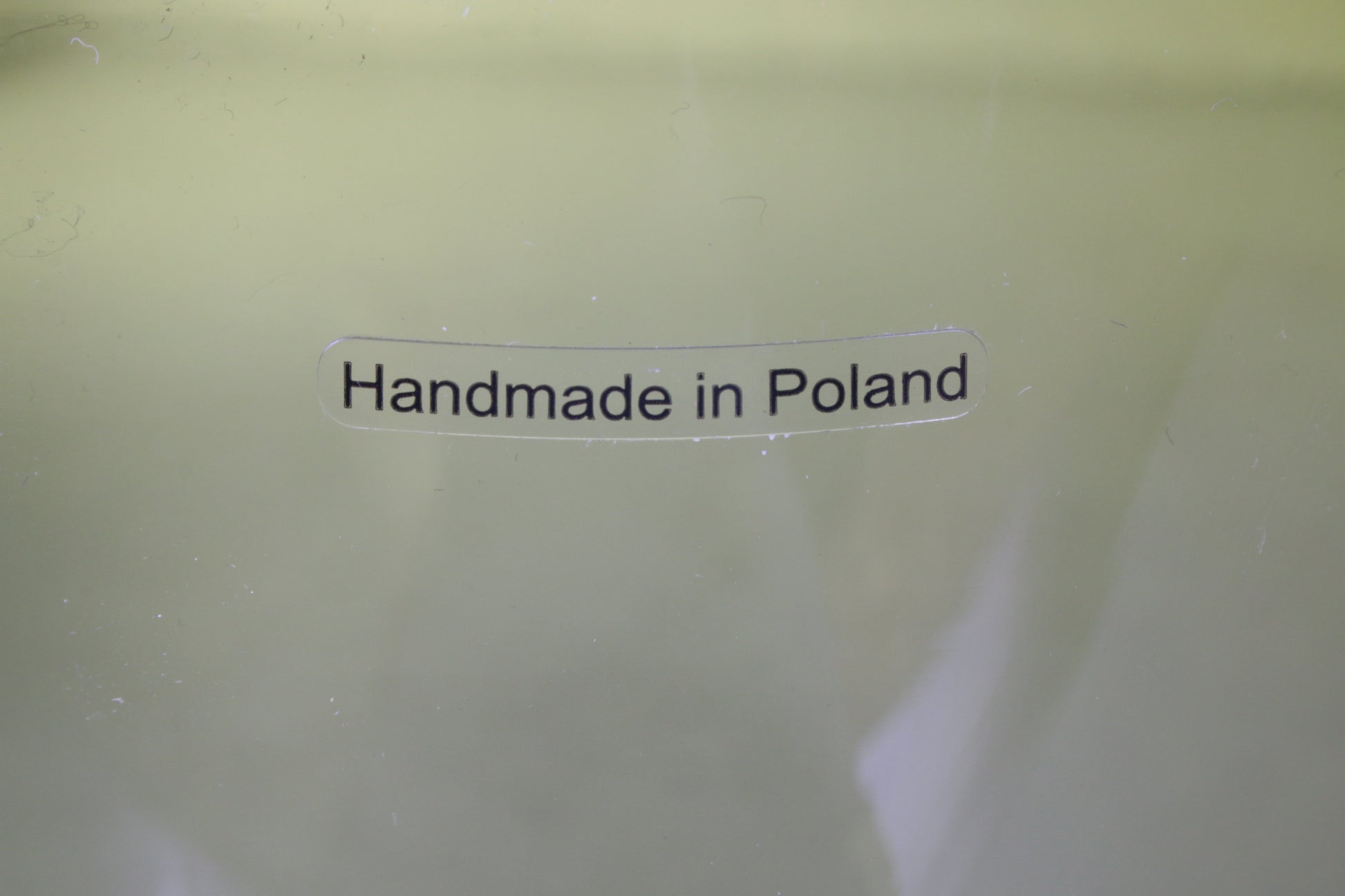 Mega grote glazen vaas Handgemaakt in Polen,70