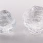 Design Glas Set van Theelichtjes Model Snowball gemaakt door Kosta Boda.