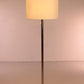 Large Floor Lamp with Chrome stem and 3 light fittings in the shade by Temde