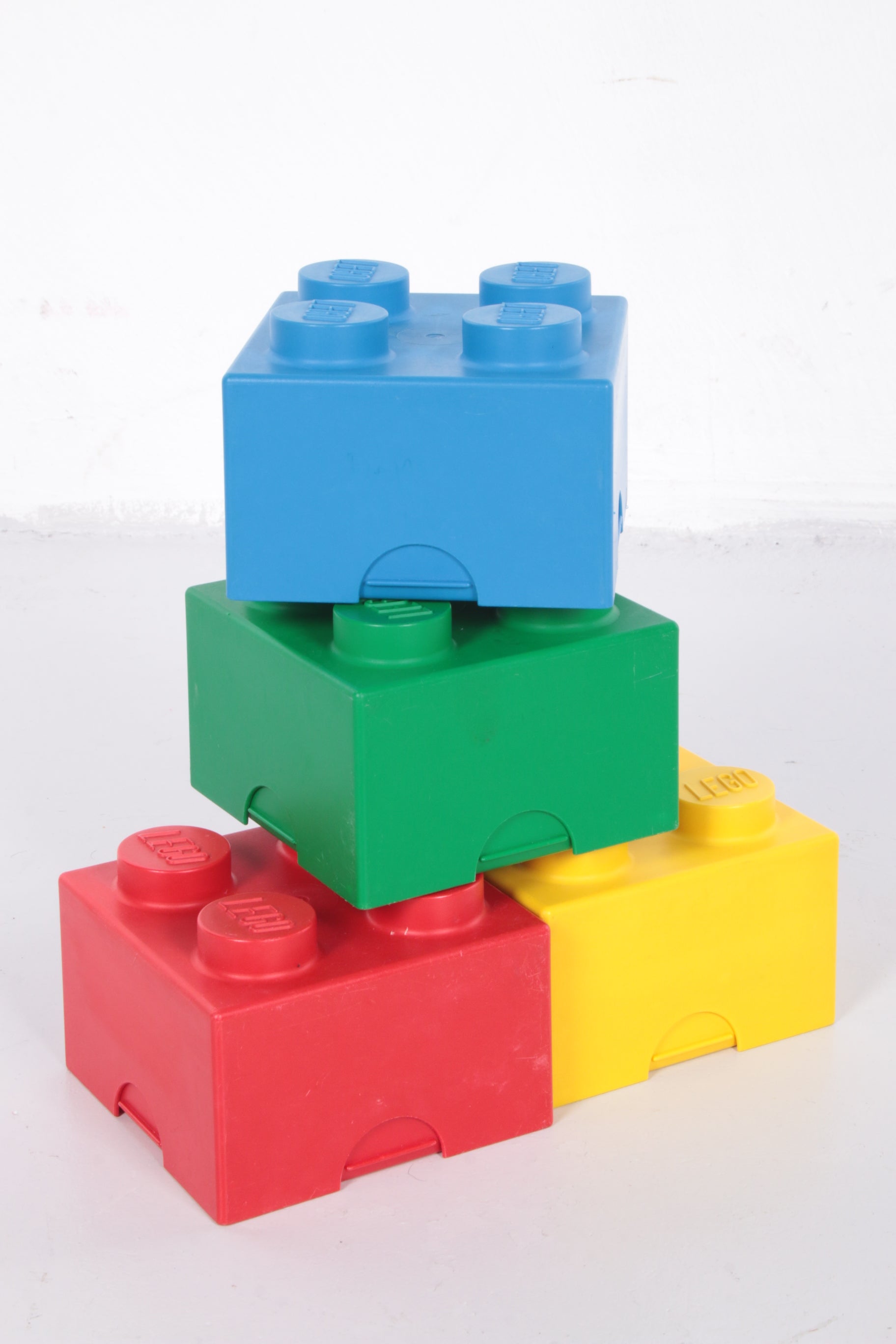 Lego Boxes set of 4 Great for Bread Boxes 1980