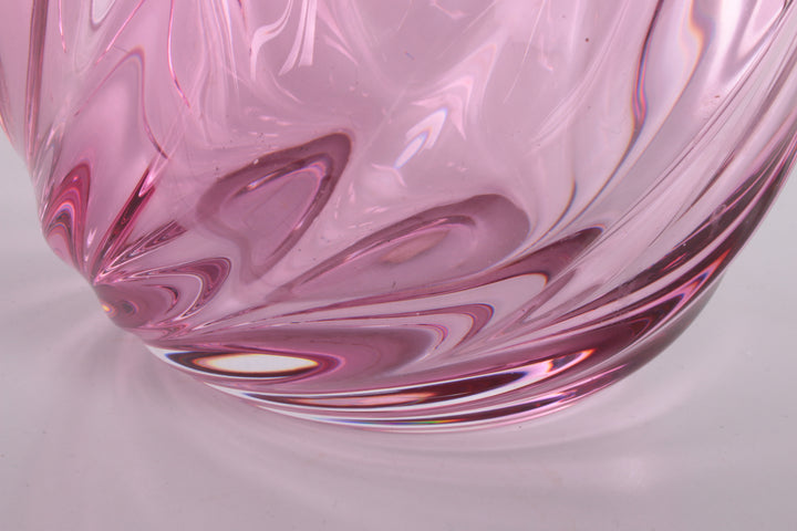 Vintage Grote Valsenlambert vaas Granberry kristal Belgie