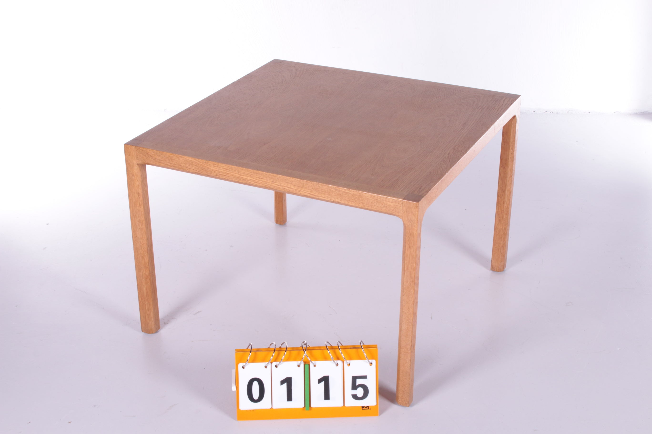 Mid-Century eiken salontafel van Kai Kristiansen voor Aksel Kjersgaard jaren60s