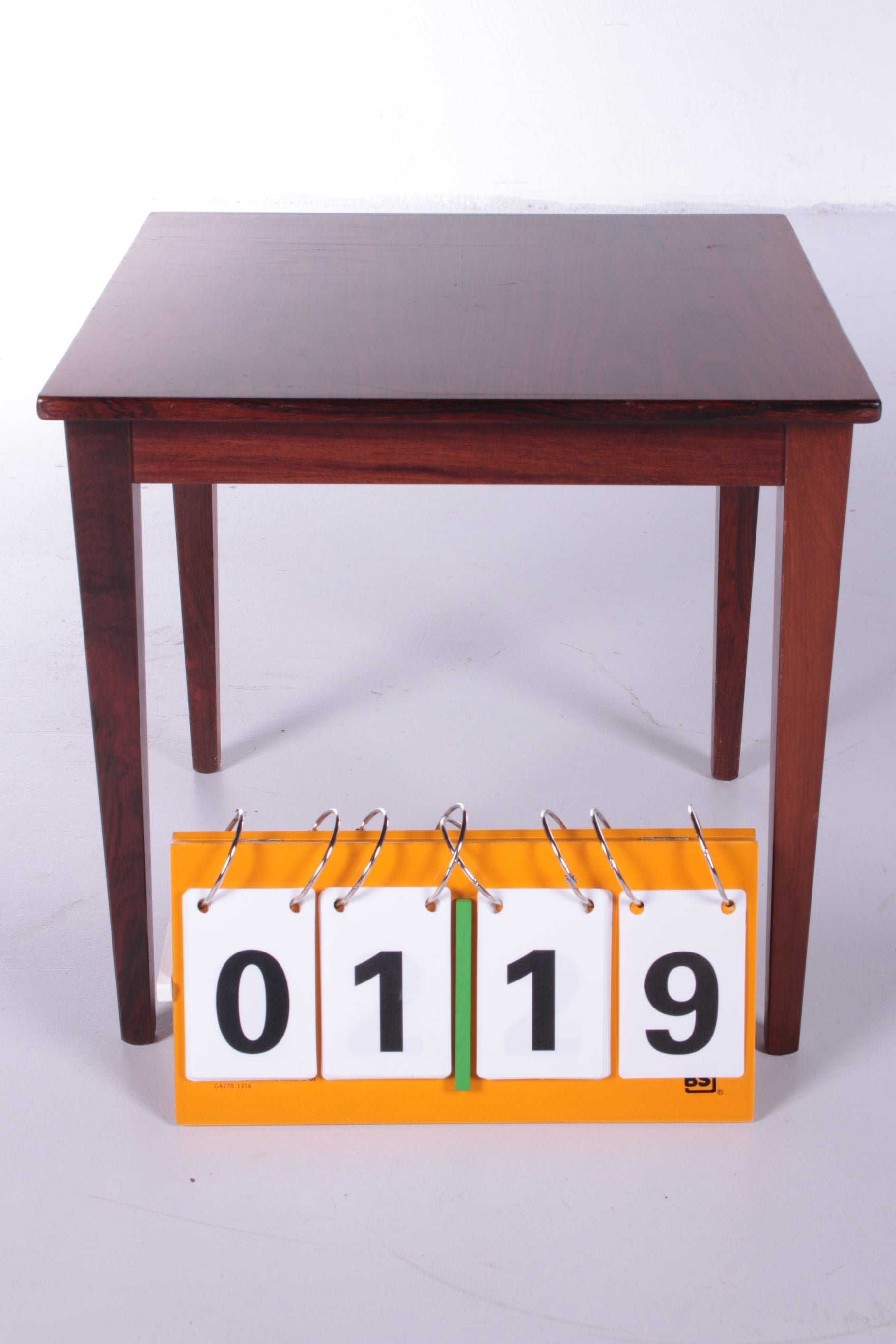 Pallisander bijzettafeltje of bijzettafel uit Denemarken