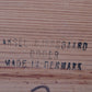 Vintage Denne houten Sidetable en of Bank van Aksel Kjersgaard Odder Denmark