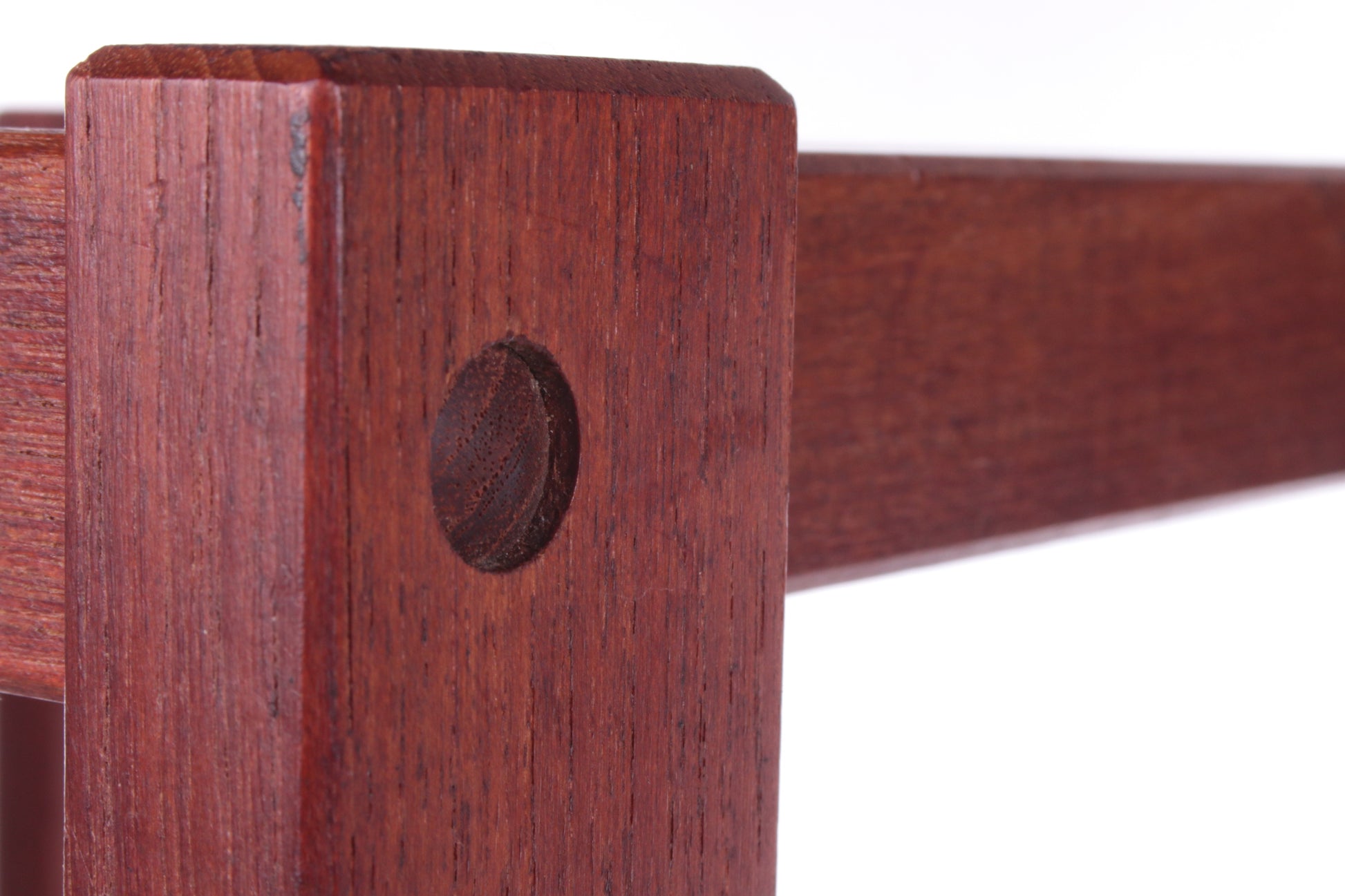 Vintage Teak houten PLantentafel Ontwerp van pbj door buhl Jorgensen 60s