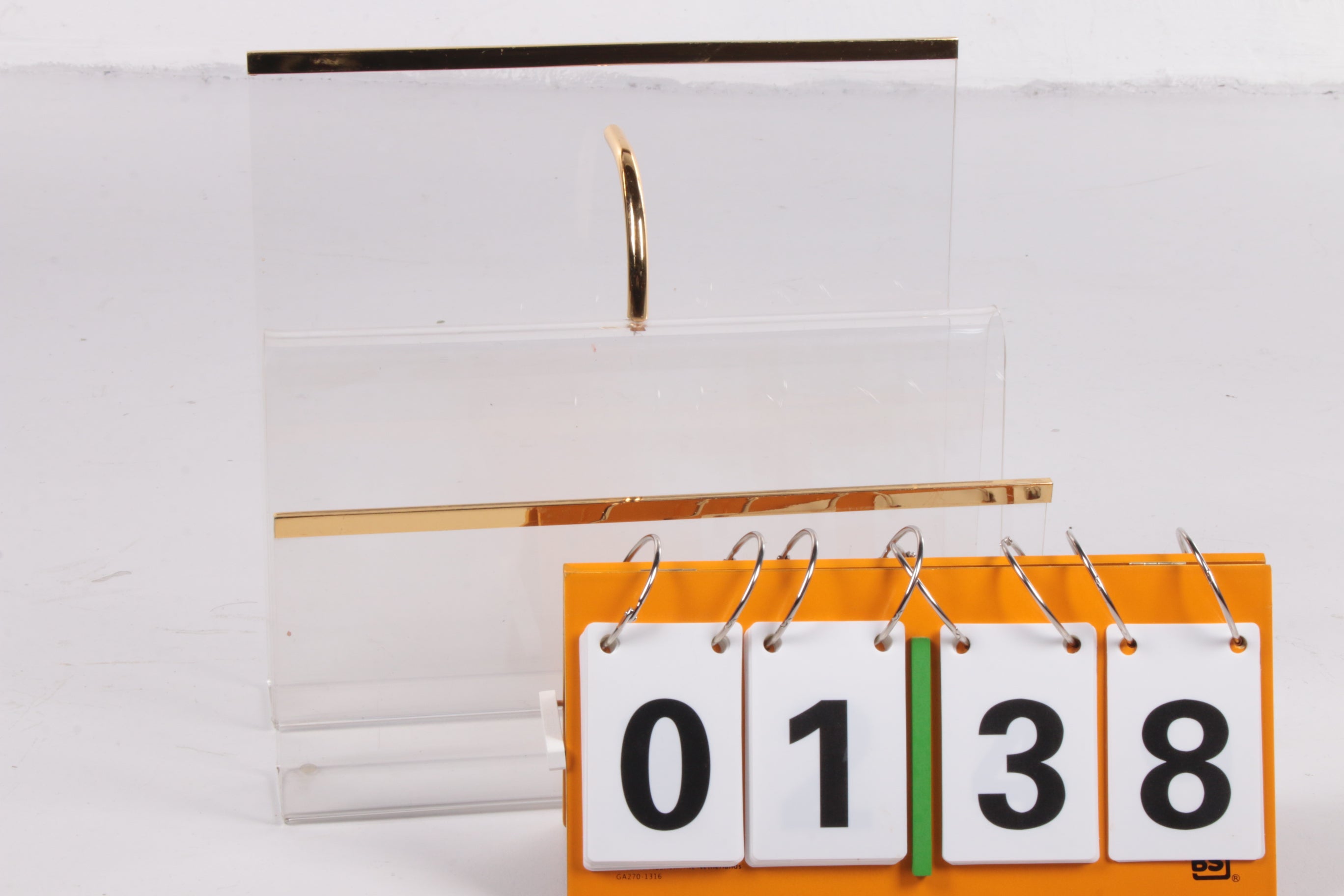 Hollywood regency Plexiglas magazijnrek jaren70 Italie