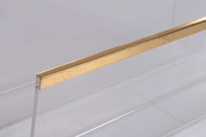 Hollywood regency Plexiglas magazijnrek jaren70 Italie