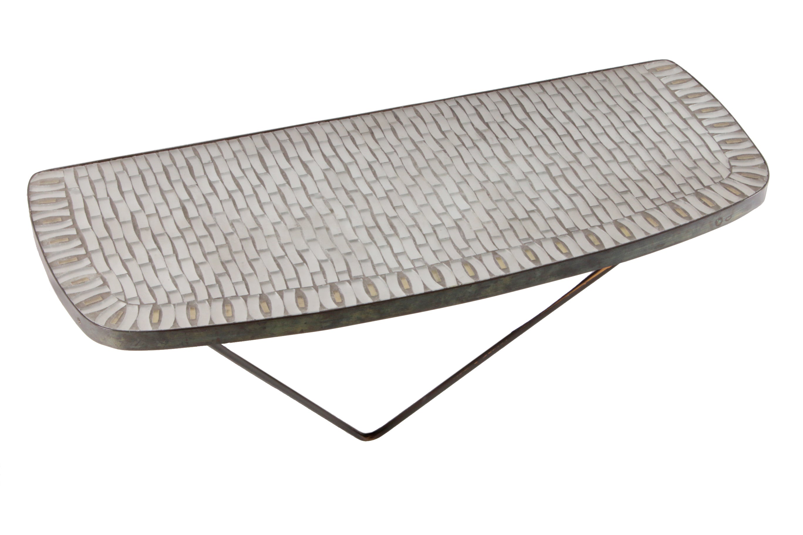 Mozaïeken wandspiegel van Berthold Müller Oerlinghausen, 1950