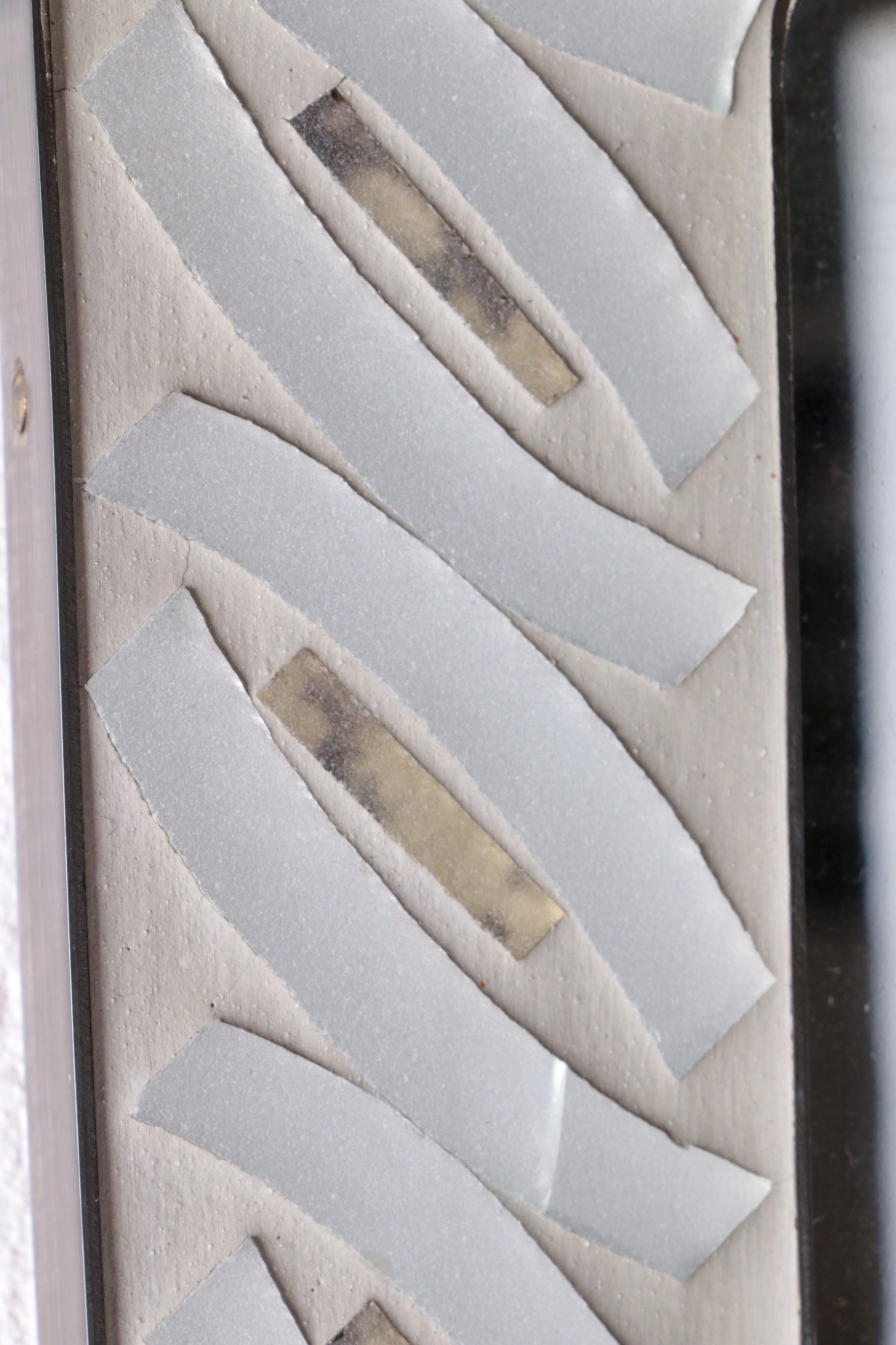 Mozaïeken wandspiegel van Berthold Müller Oerlinghausen, 1950