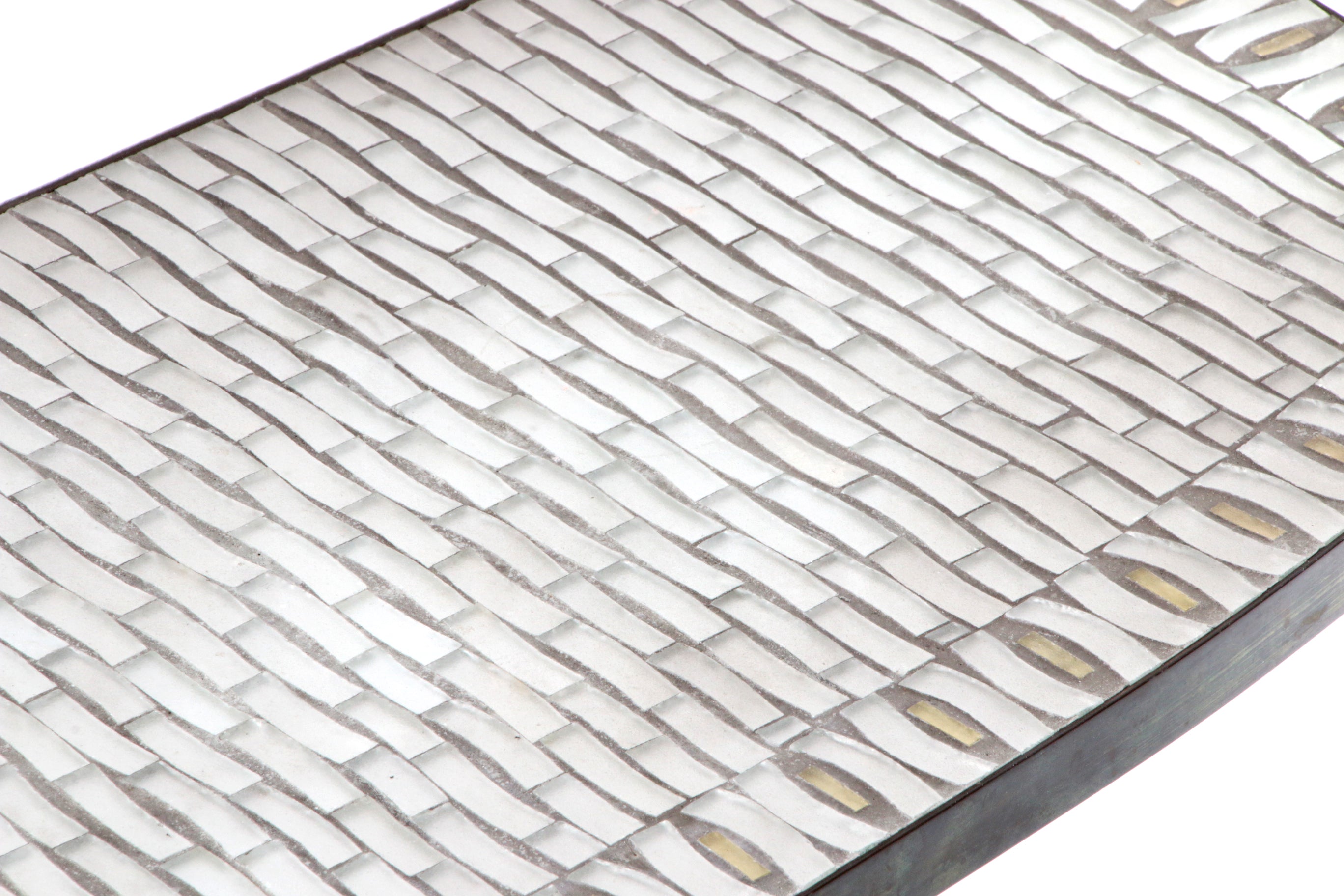 Mozaïeken wandspiegel van Berthold Müller Oerlinghausen, 1950