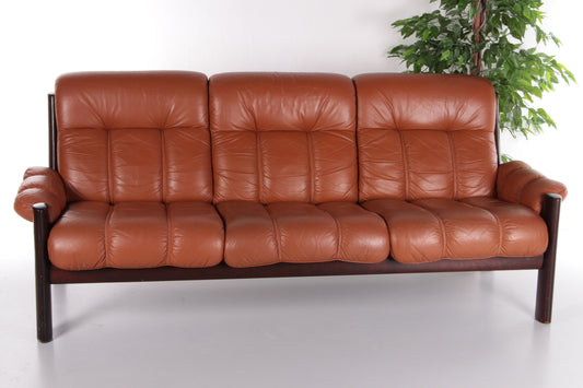 Vintage Drie-zitter sofa van Ekornes door Stressless jaren70s