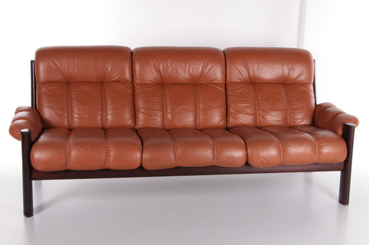Vintage Drie-zitter sofa van Ekornes door Stressless jaren70s
