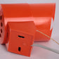 Set oranje Wandlampjes ontwerp van Svend Middelboe gemaakt door Fog en Morup