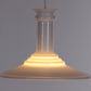 Vintage Glazen Hanglamp ontwerp van Sidse Werner voor Holmegaard.1980s