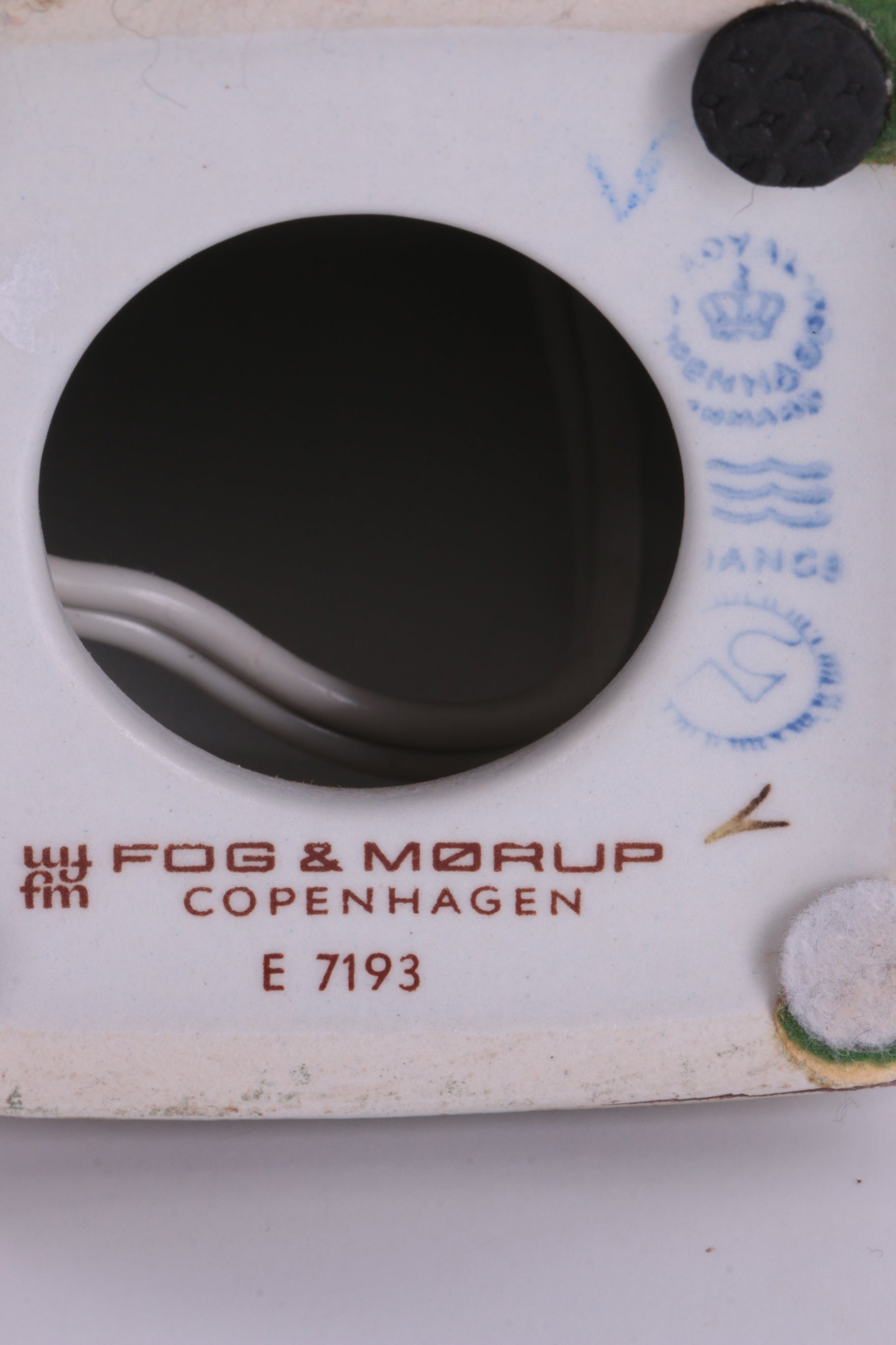  Nils Thorsson tafellamp voor Royal Copenhagen/Fog & Mørup, jaren 70