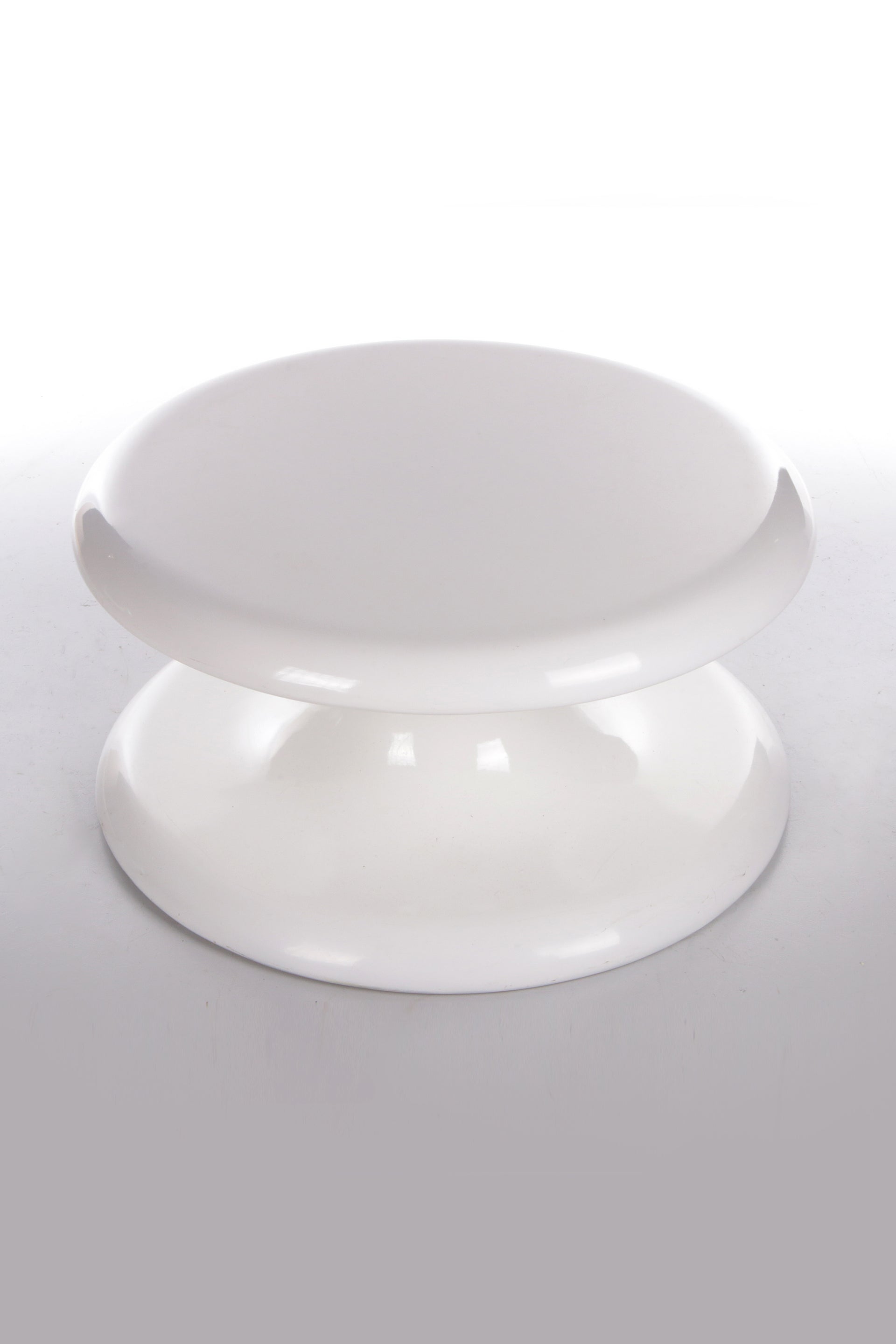 Space Age Stunning White Scandinavian Coffee Table