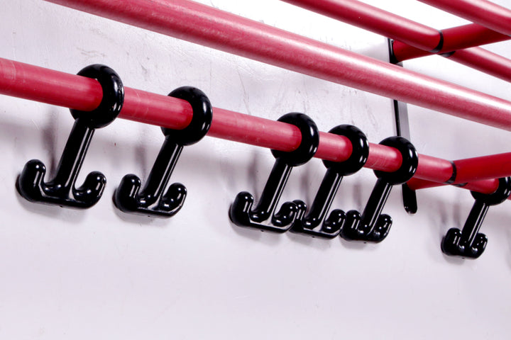 Mega Lange Wandkapstok Spage Age De lengte is 3,50 meter,1970s