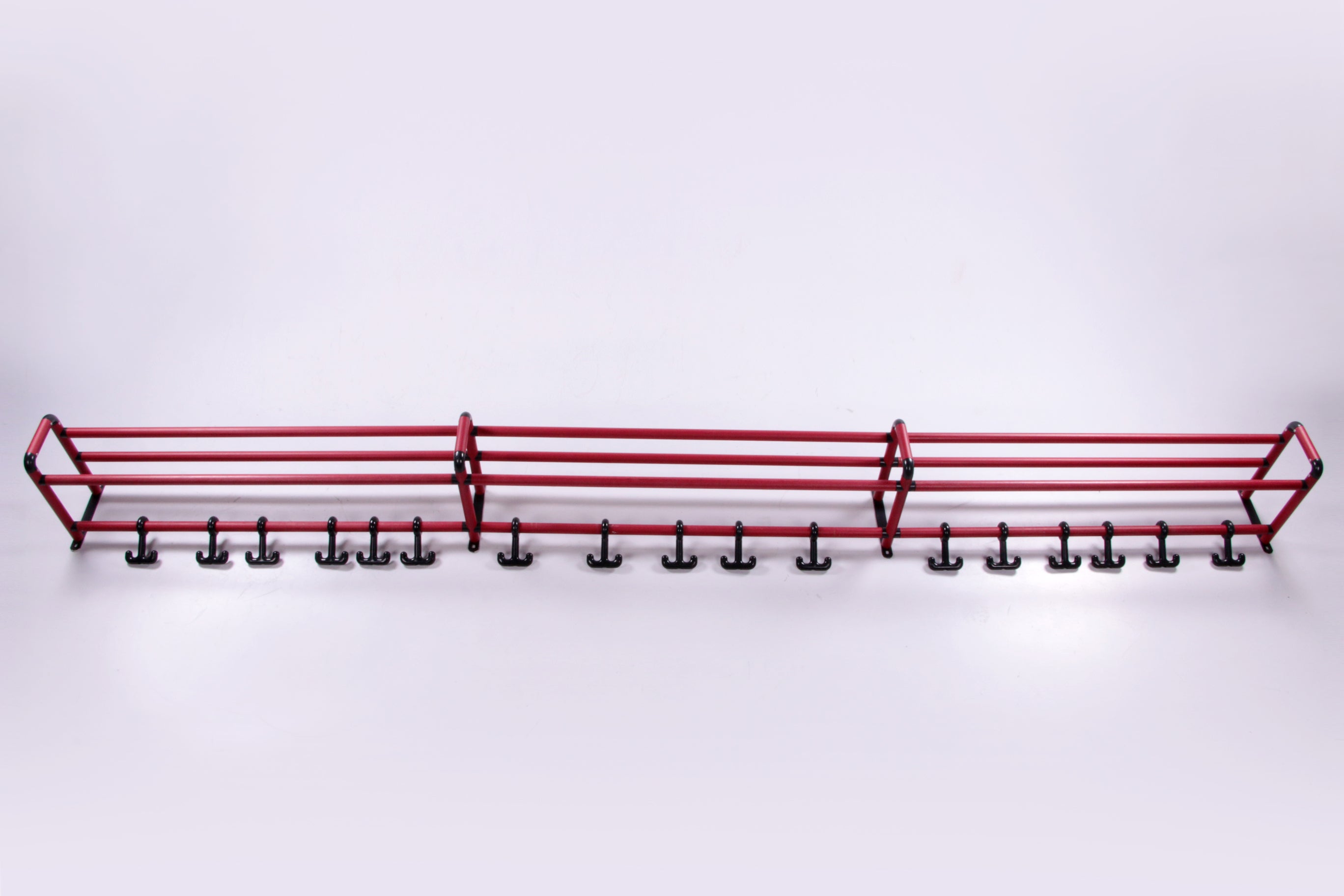 Mega Lange Wandkapstok Spage Age De lengte is 3,50 meter,1970s