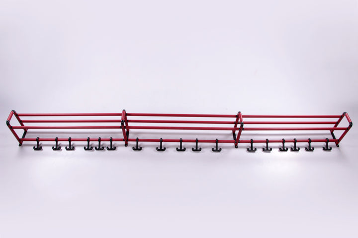 Mega Lange Wandkapstok Spage Age De lengte is 3,50 meter,1970s