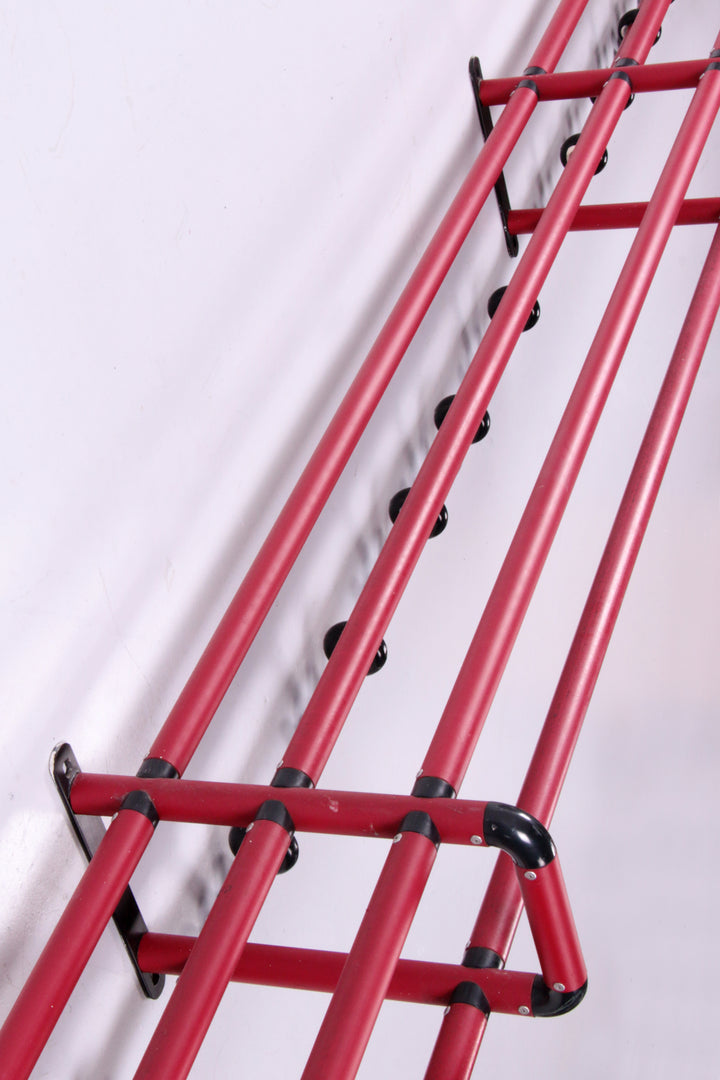 Mega Lange Wandkapstok Spage Age De lengte is 3,50 meter,1970s