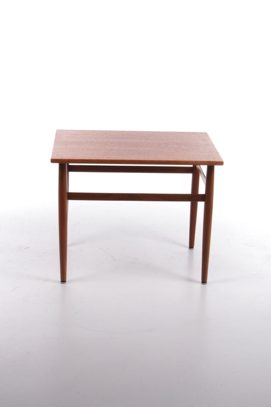 Vintage teak wooden side table, 1960s