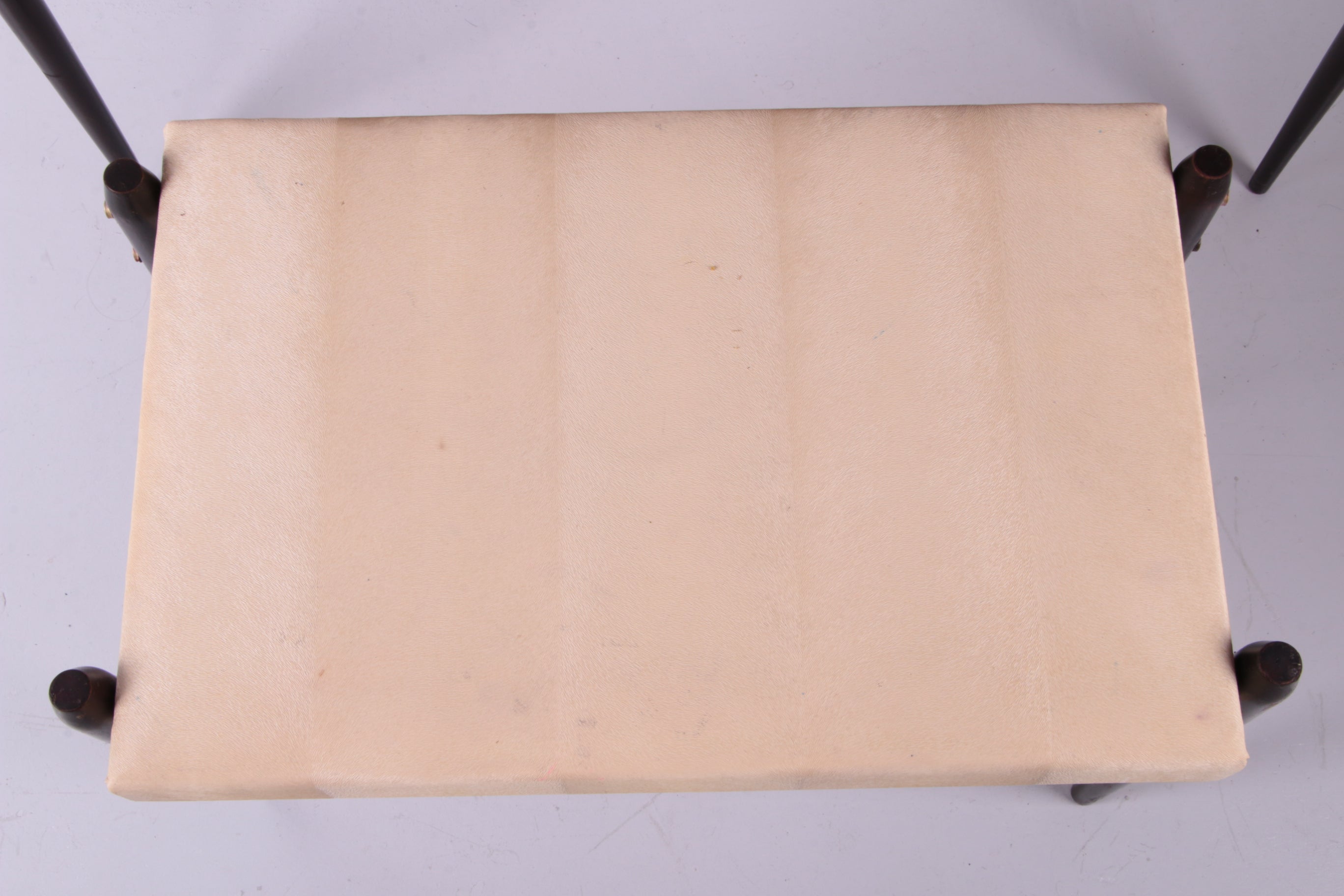 Ico Parisi Wandmeubel met spiegel en krukje 1950 Italie