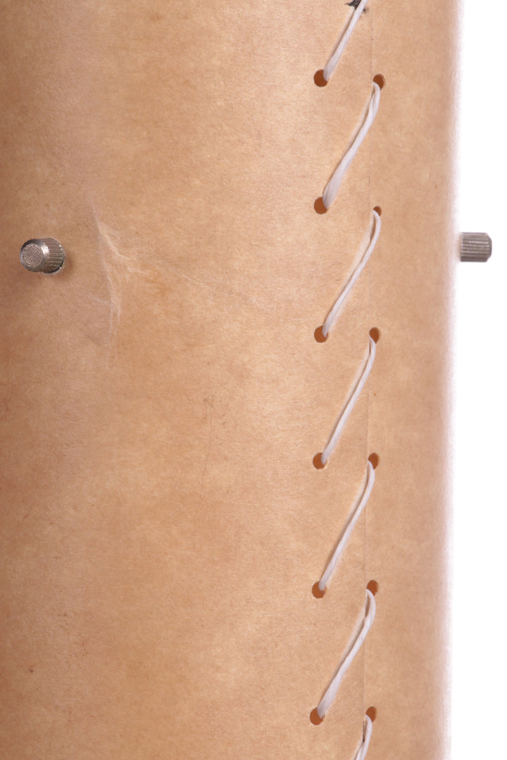 Frans Vintage Koker tafellampje met metalen voetje,1960s