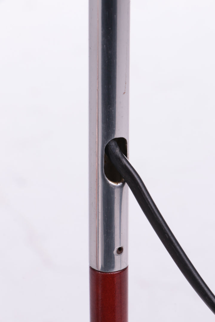 Frans Vintage Koker tafellampje met metalen voetje,1960s