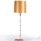 Floor lamp with glass tubes and brass details,1960s