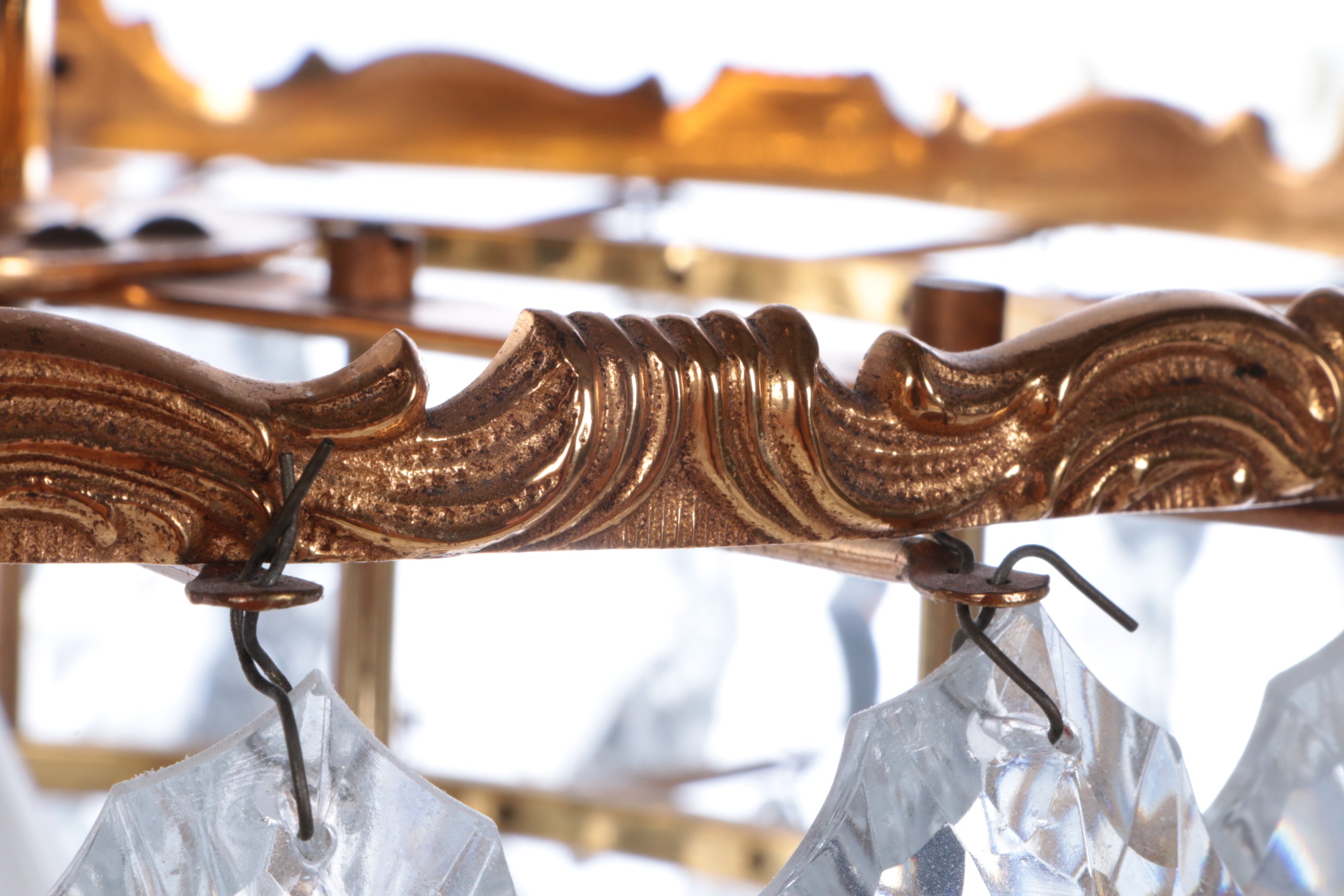 Vintage Kroonluchter Ontwerp van Christoph Palme,1960 Duitsland