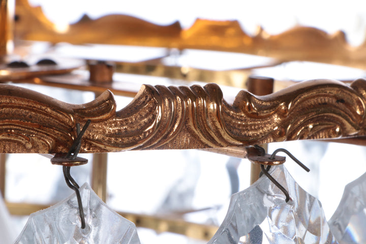 Vintage Kroonluchter Ontwerp van Christoph Palme,1960 Duitsland