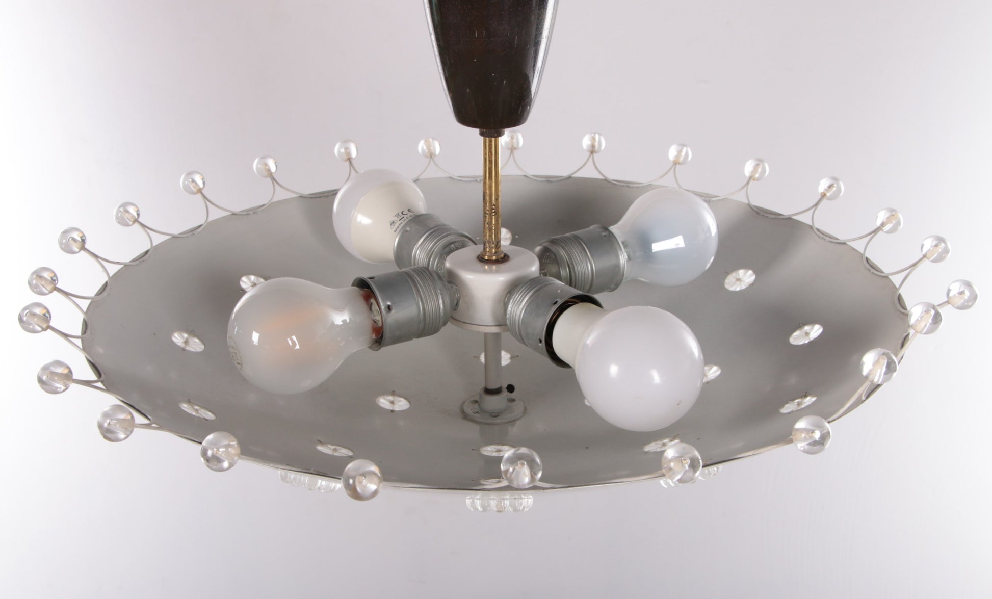 Emil Stejnar plafondlamp voor Rupert Nikoll, Oostenrijk jaren 50