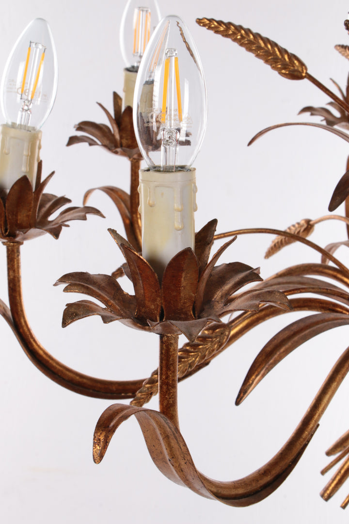 Grote Hanglamp Ontwerp van Hans Kogl,1970 Italie.