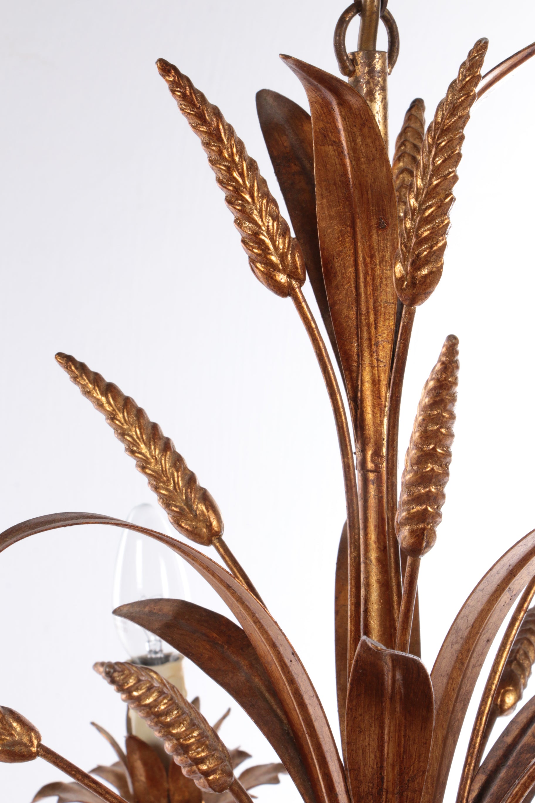 Grote Hanglamp Ontwerp van Hans Kogl,1970 Italie.