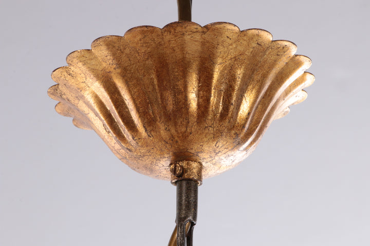 Grote Hanglamp Ontwerp van Hans Kogl,1970 Italie.