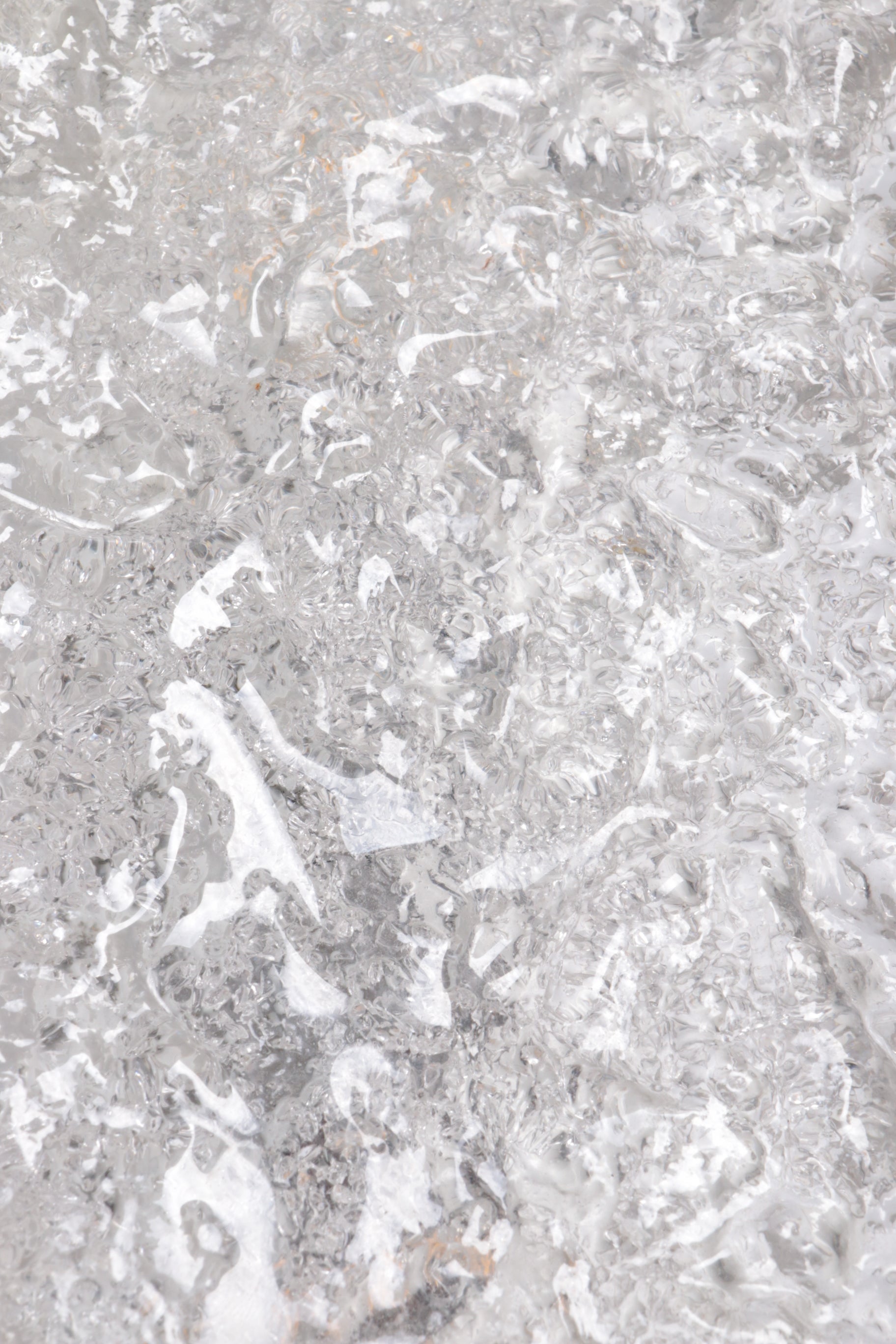 Vintage Set van 2 Kalmar Wandlampen met ijsglas,1960 Duitsland