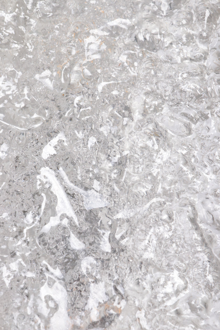 Vintage Set van 2 Kalmar Wandlampen met ijsglas,1960 Duitsland