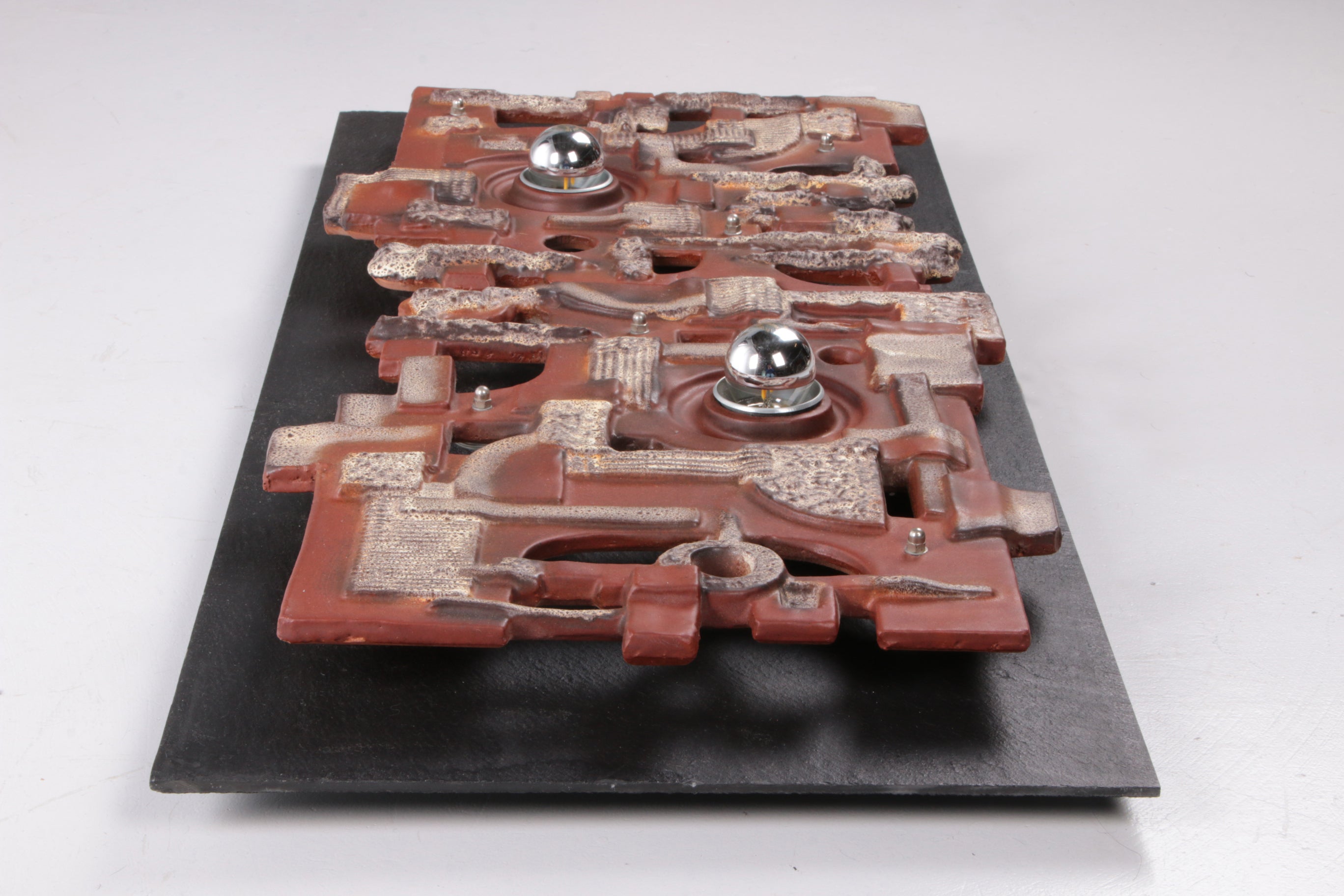 Grote Duitse keramieken wandlamp ontwerp Brakelmann & Becker,1960 Germany