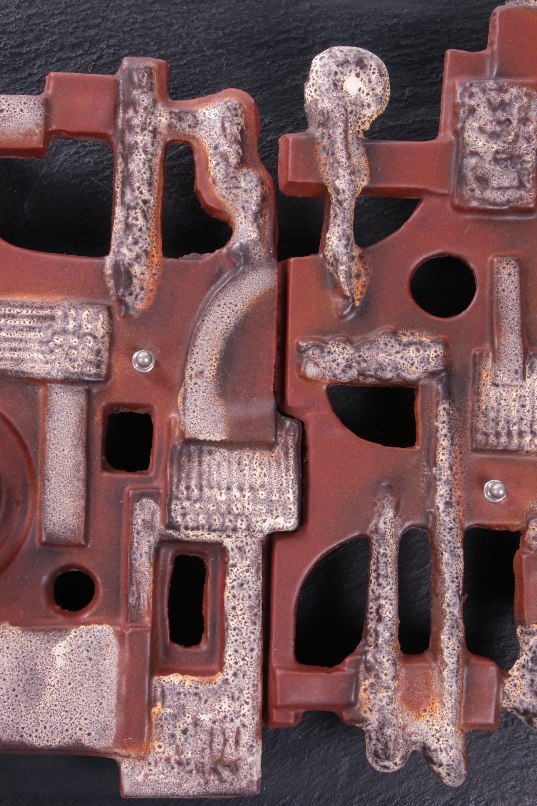 Grote Duitse keramieken wandlamp ontwerp Brakelmann & Becker,1960 Germany