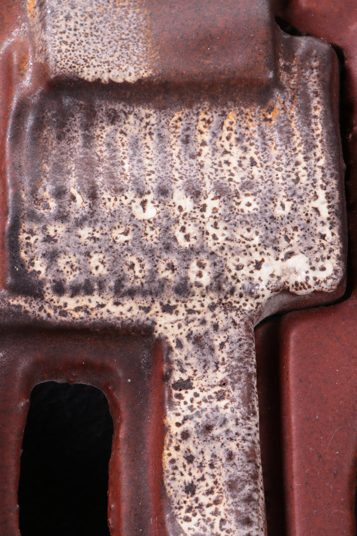 Grote Duitse keramieken wandlamp ontwerp Brakelmann & Becker,1960 Germany