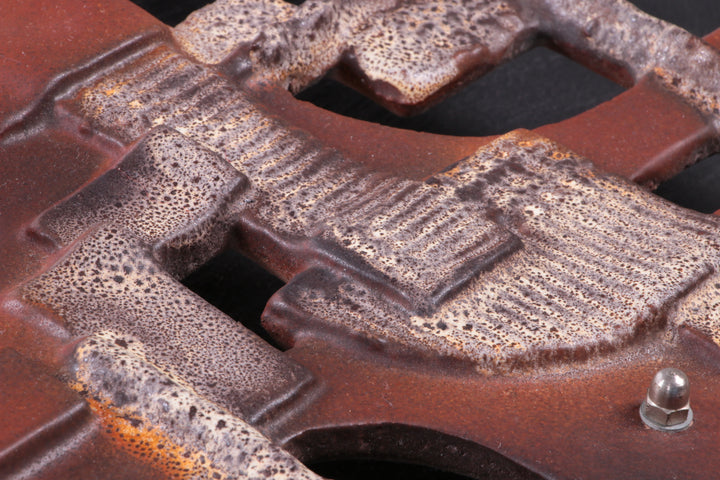 Grote Duitse keramieken wandlamp ontwerp Brakelmann & Becker,1960 Germany