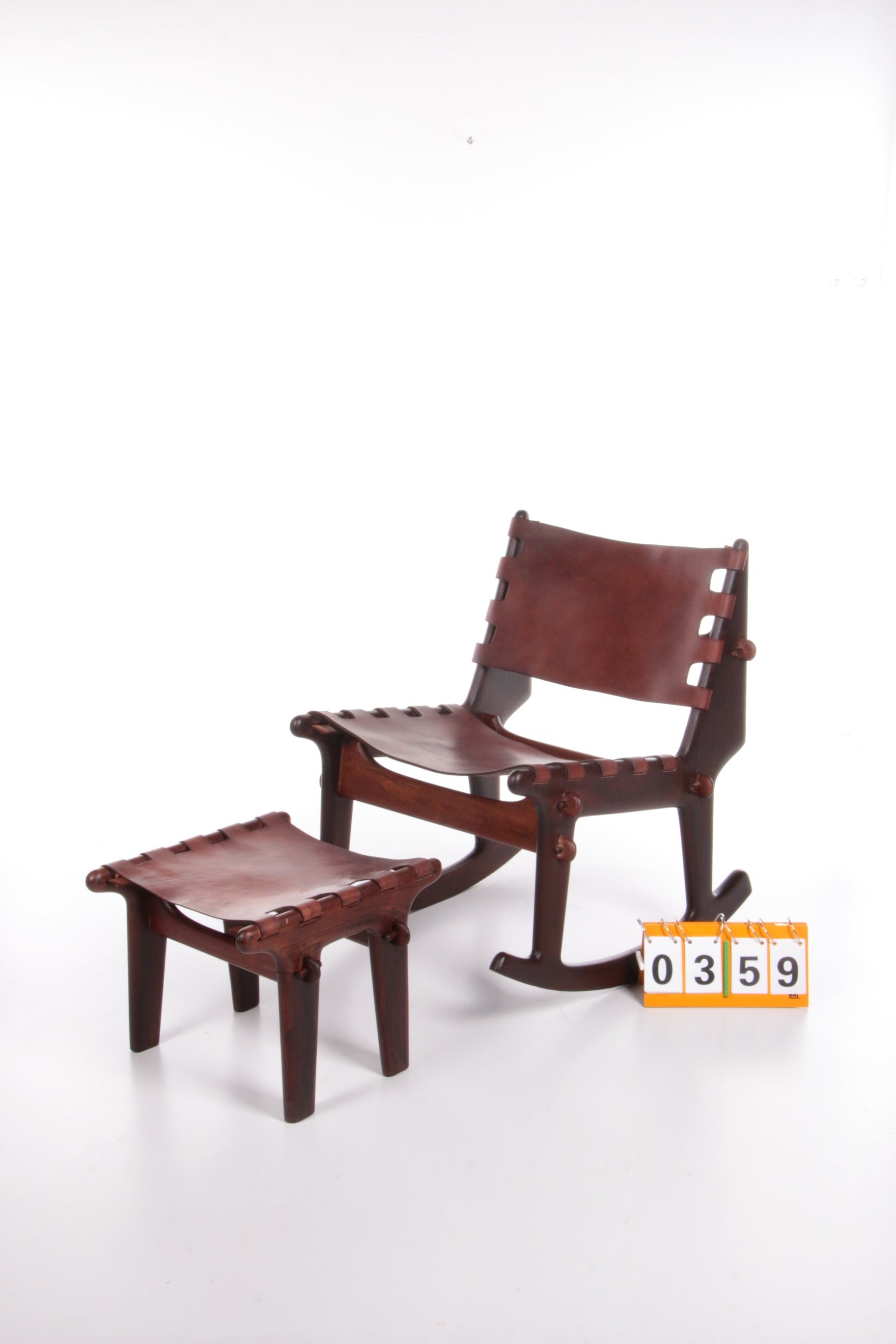 Vintage Design rocking chair design by Angel Pazmino, 1960